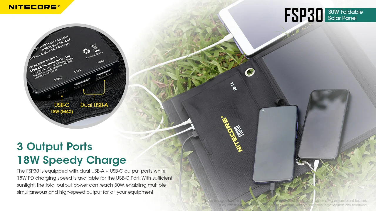 30W Foldable Solar Panel (FSP30) - Image 7