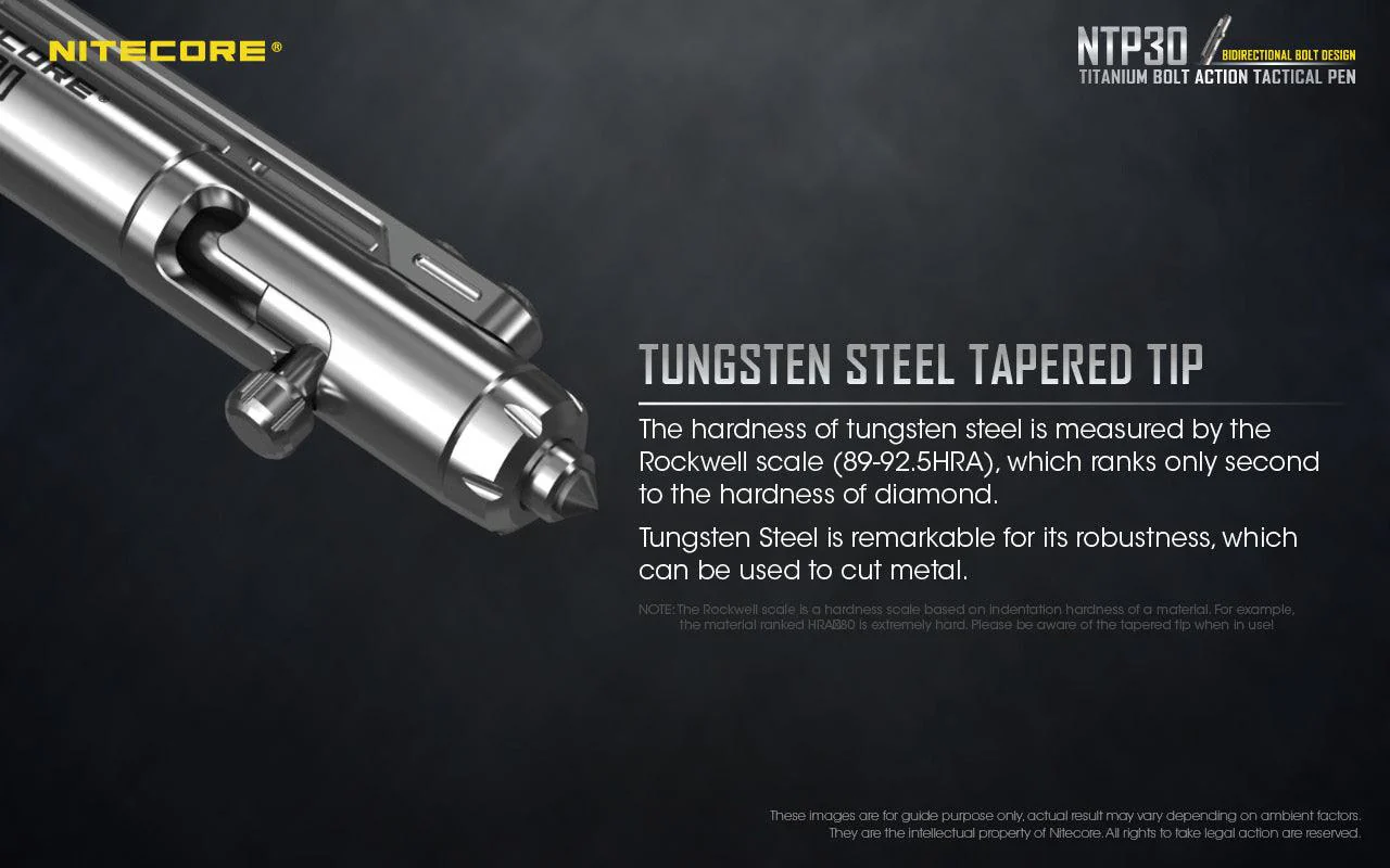 Bolt Action Titanium Pen NTP30 - Image 9