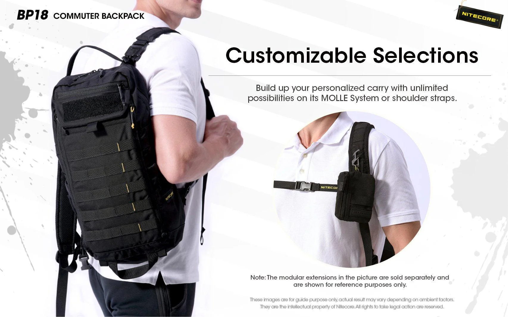 BP18 Modular Backpack - 18L Capacity - Image 10