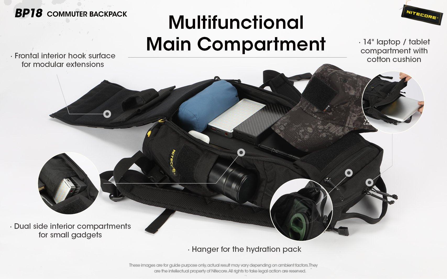 BP18 Modular Backpack - 18L Capacity - Image 11