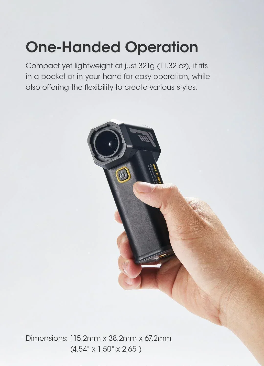CW20 - Handheld Turbo Fan (150km/h) - Image 12