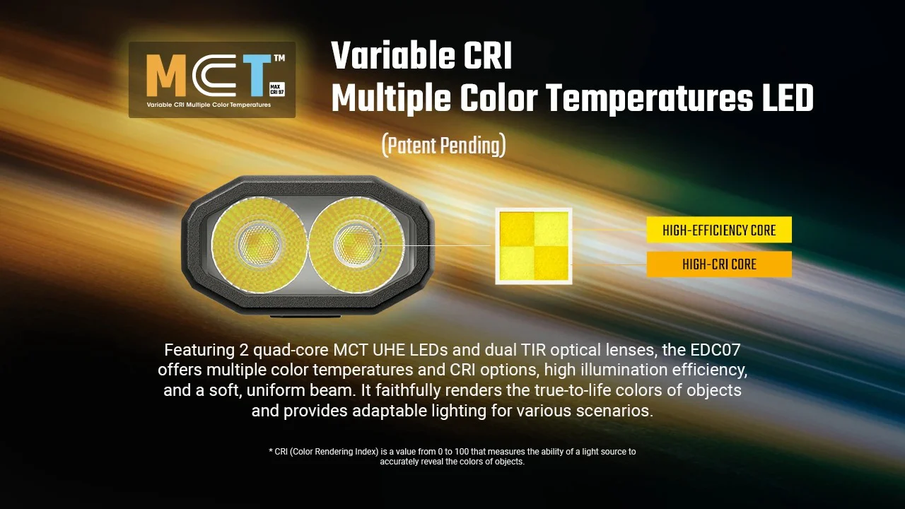 EDC07 (Black) - 1500 lumens - Image 13