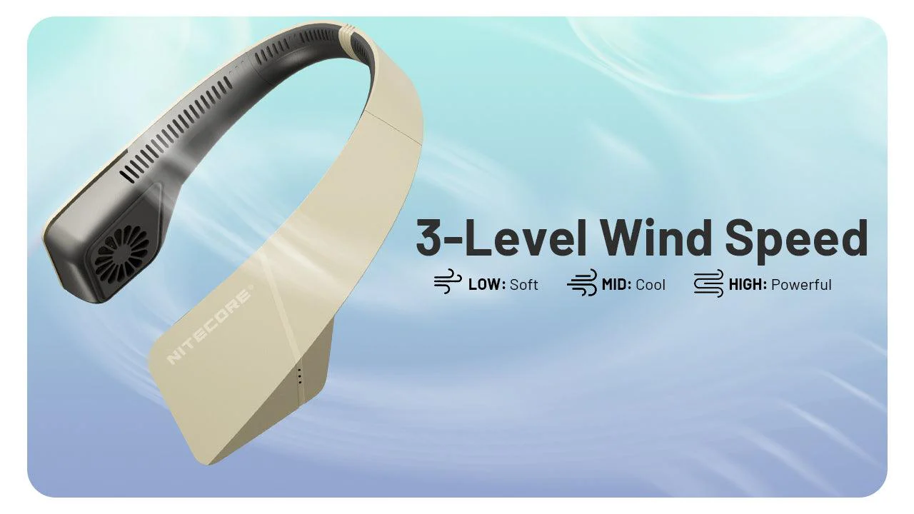 NEF20 - Bladeless Neck Fan (4,000mAh) - Image 14