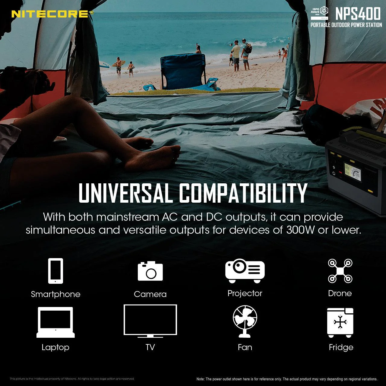 NPS400 (421Wh) Portable Power Station - Image 7