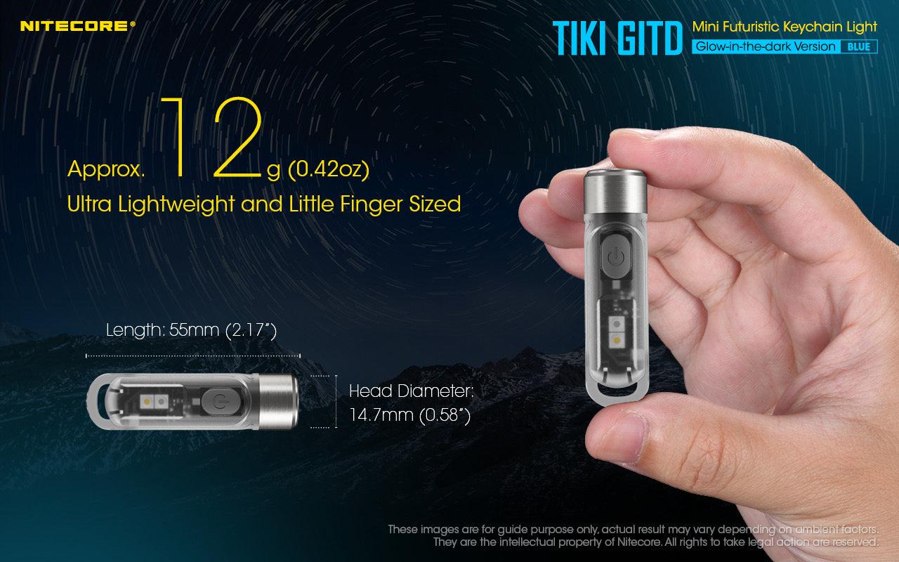 TIKI (BLUE Glow In The Dark) - 300 lumens - Image 10