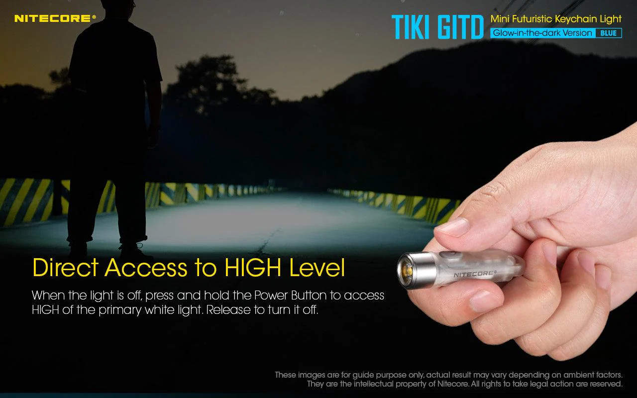TIKI (BLUE Glow In The Dark) - 300 lumens - Image 16