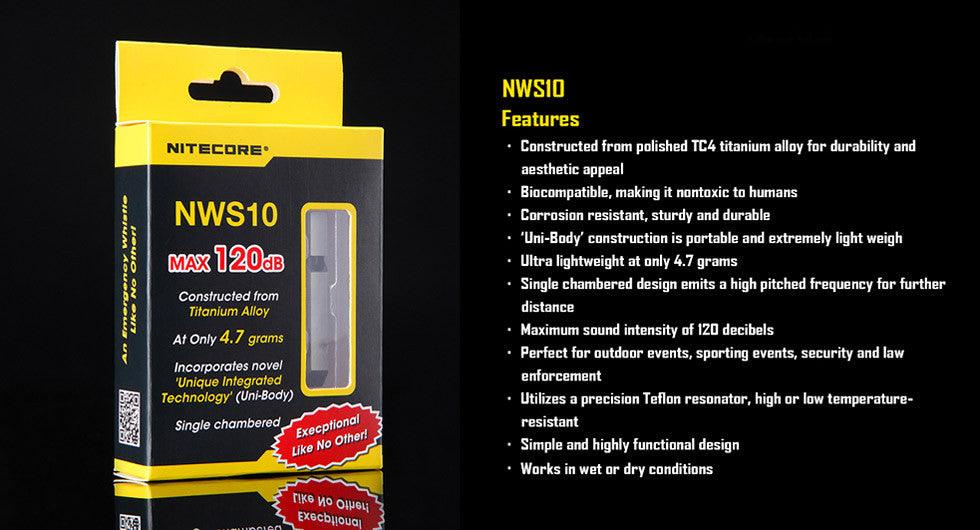 Titanium Whistle NWS10 - 120db - Image 11